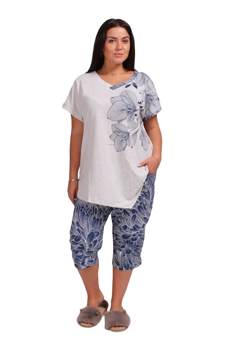 Дачный костюм с бриджами ИТ850