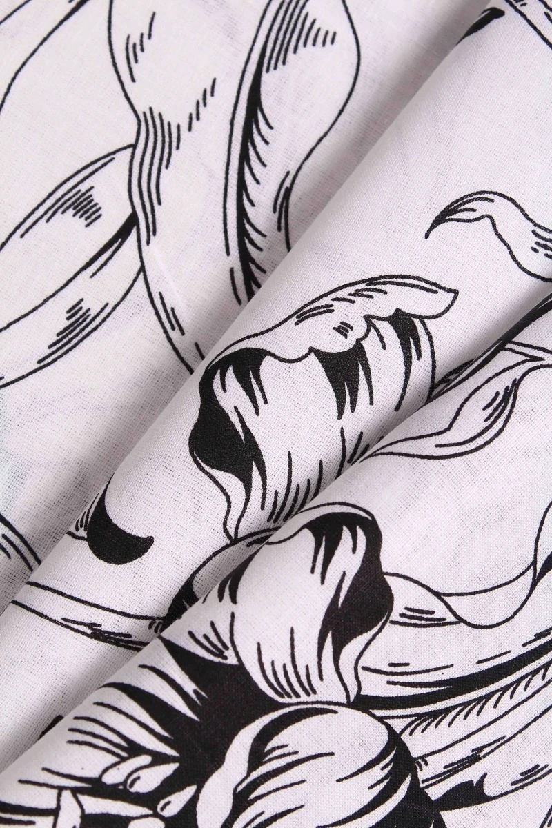 Ткань перкаль "ТД" 110г/м2, 220см "Каприччио 1" арт. 200451 черный тип 2