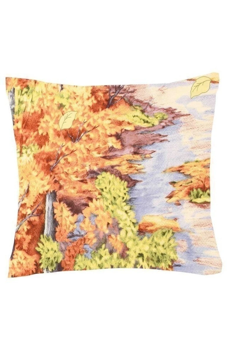 Наволочка "ТД" перкаль "Золотая осень 1" арт. 207841 желтый тип 1