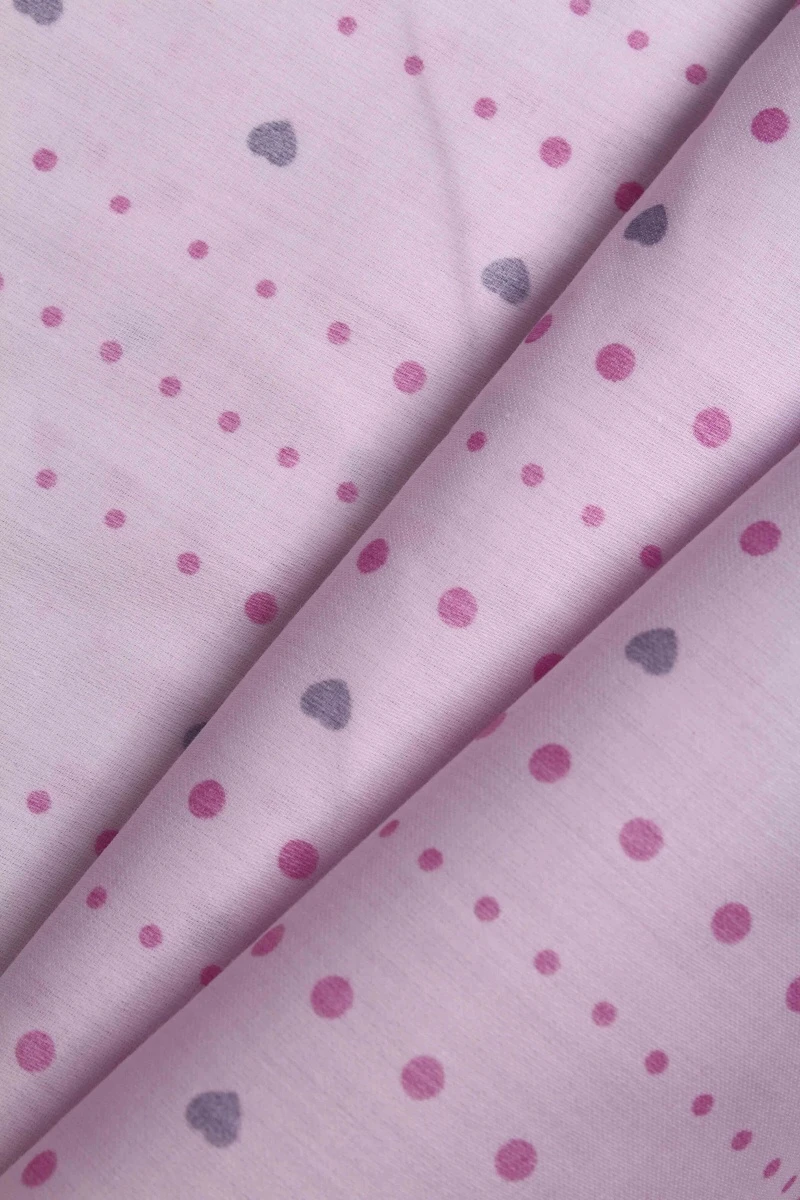 Ткань Российский сатин "ТД" 120г/м2, 220см "Сладкий поцелуй 1" арт. 206361 тип 1