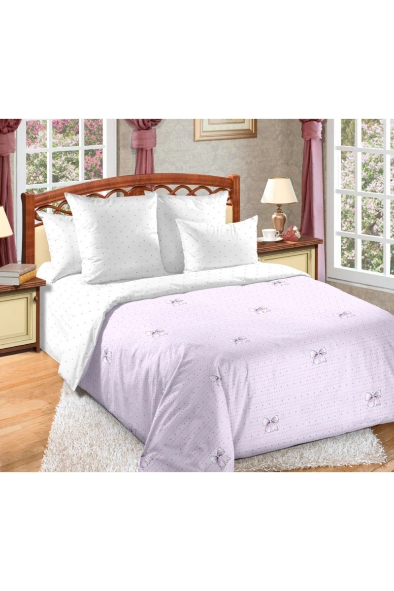 Ткань Российский сатин "ТД" 120г/м2, 220см "Сладкий поцелуй 1" арт. 206361 тип 1