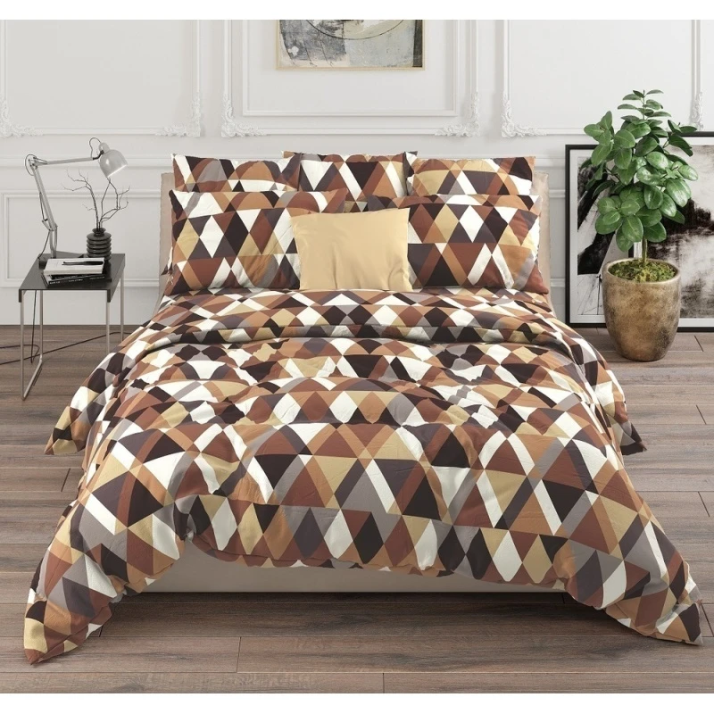 КПБ "ГОС" бязь "Гравитация" кофе р. Евро арт. 28217/2