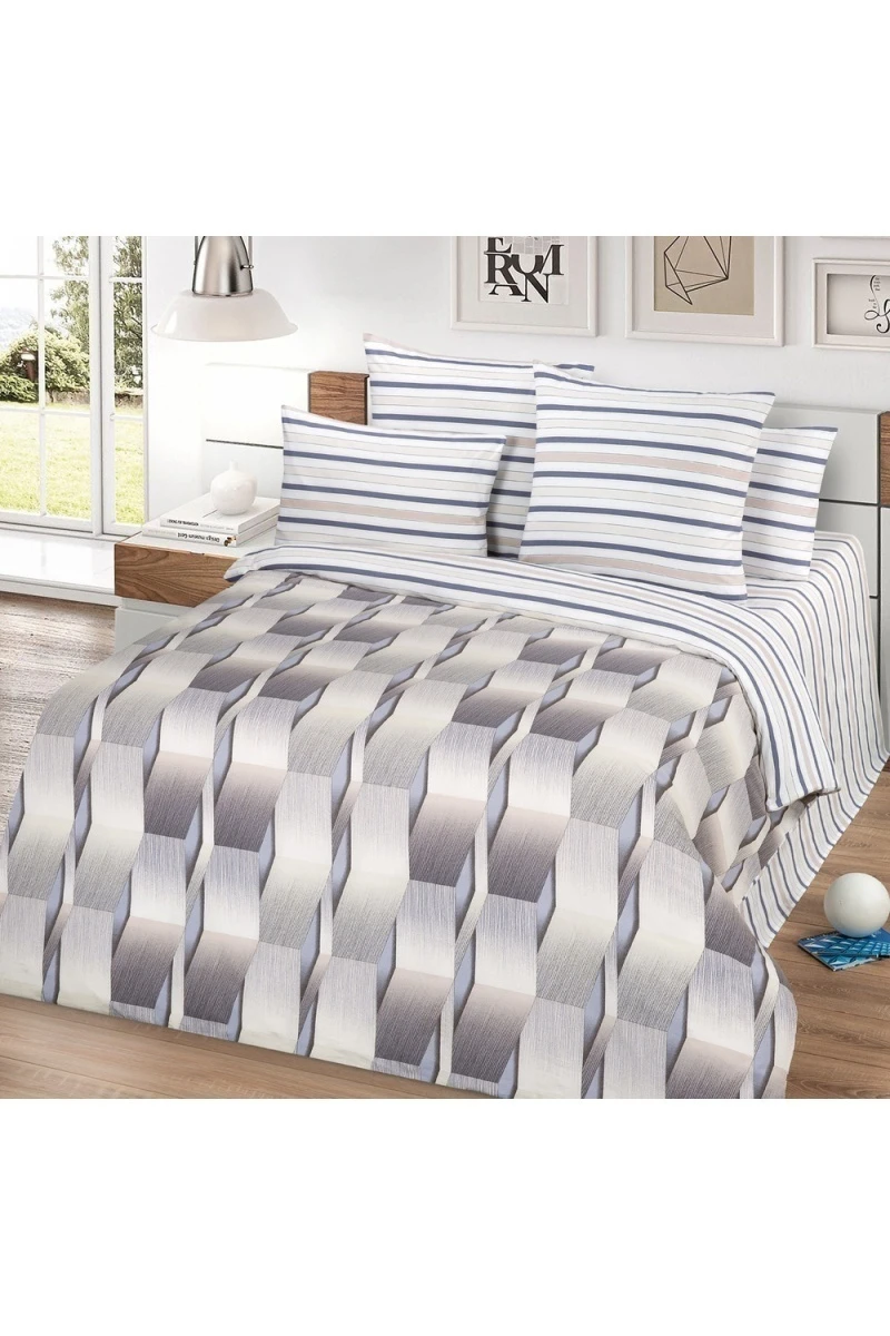 Простыня "МИЛАН" поплин "Магнит" арт. 11844/1 тип 1