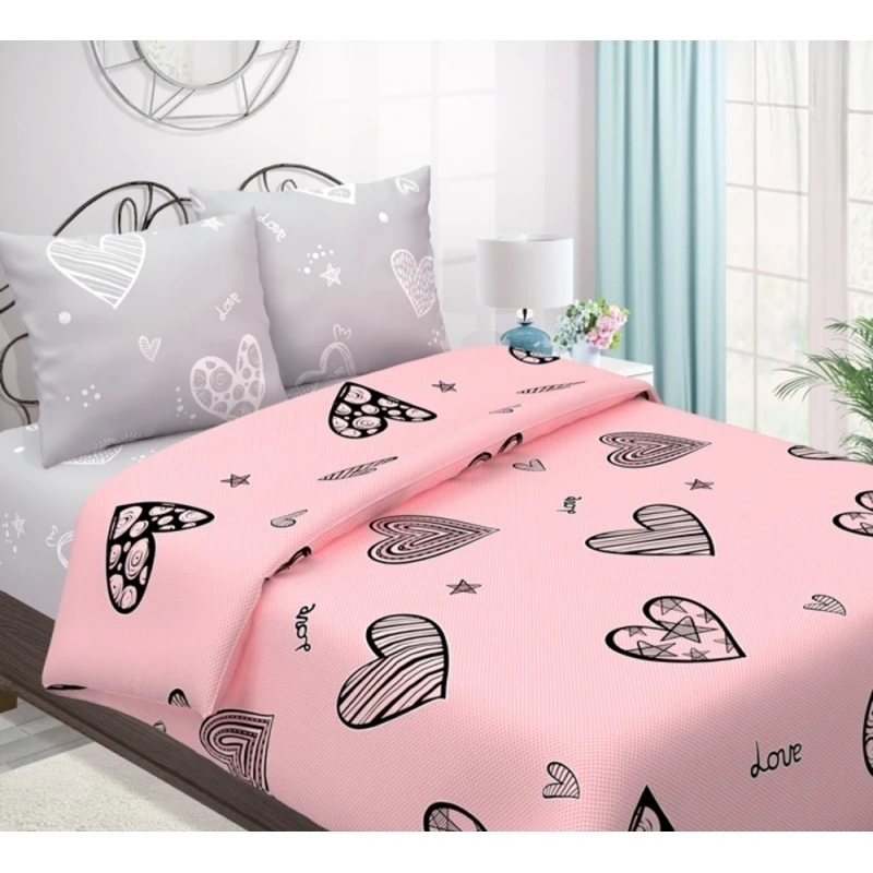 КПБ "ТТ" бязь "Сердцеедка" ком. р. 2.0 сп. арт. 812-1+813-1