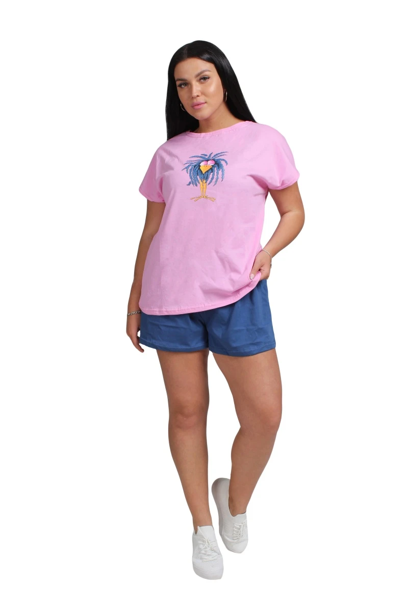 Женская пижама ЖП 022 (принт синяя птица)