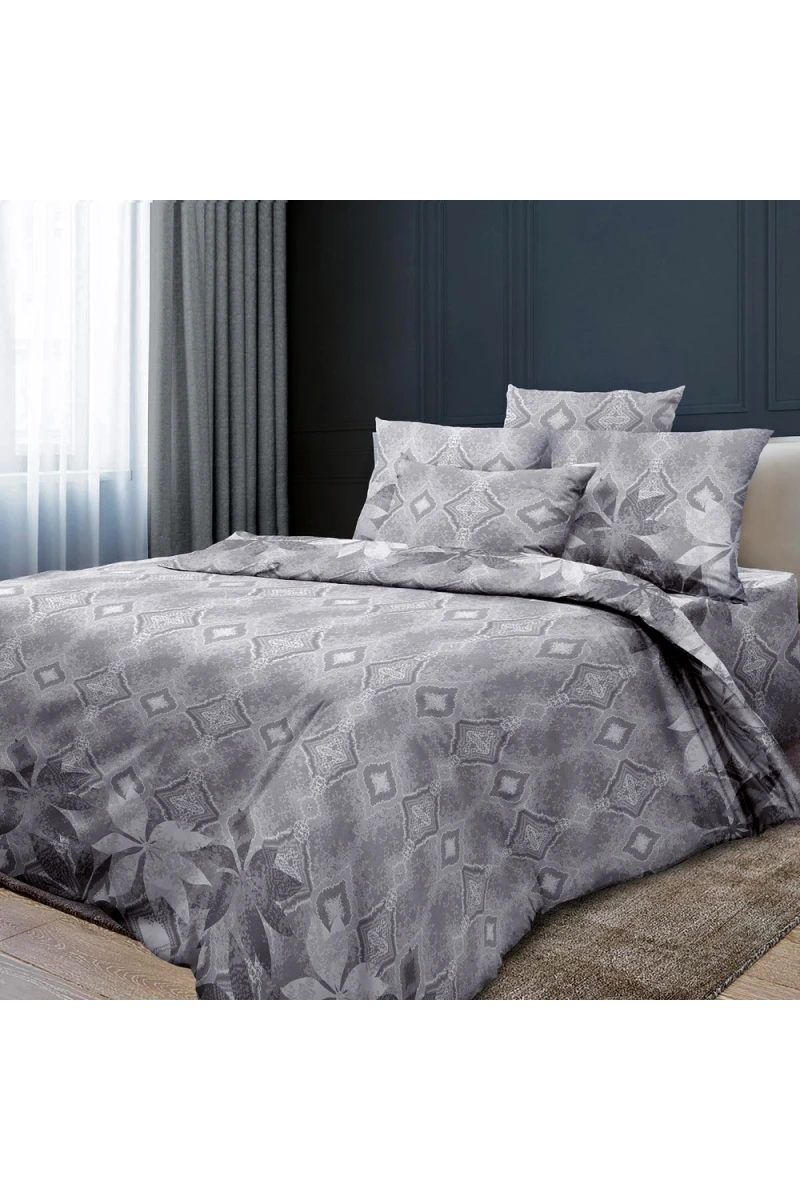 Пододеяльник бельевое полотно "ХБК" 142г/м "Патерн" арт. 6816-1