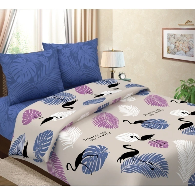 КПБ "ТТ" бязь "Тропикана" ком. р. 1.5 сп. арт. 749-1+750-1