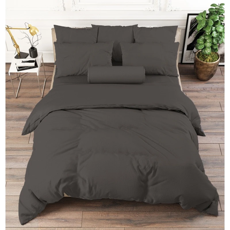 КПБ "ГОС" поплин "ГОС-Графит" р. Семейный арт. 39001