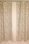 Комплект штор из рогожки "Диз" Вензель (бронза)