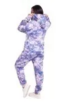Костюм с модным принтом тай-дай - the Storm - 608 - сирень