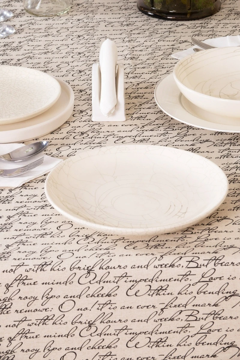 Скатерть полулен "ТЛ" Роман