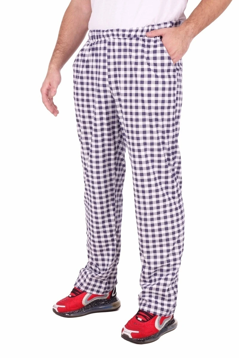Брюки мужские в клетку БМ8