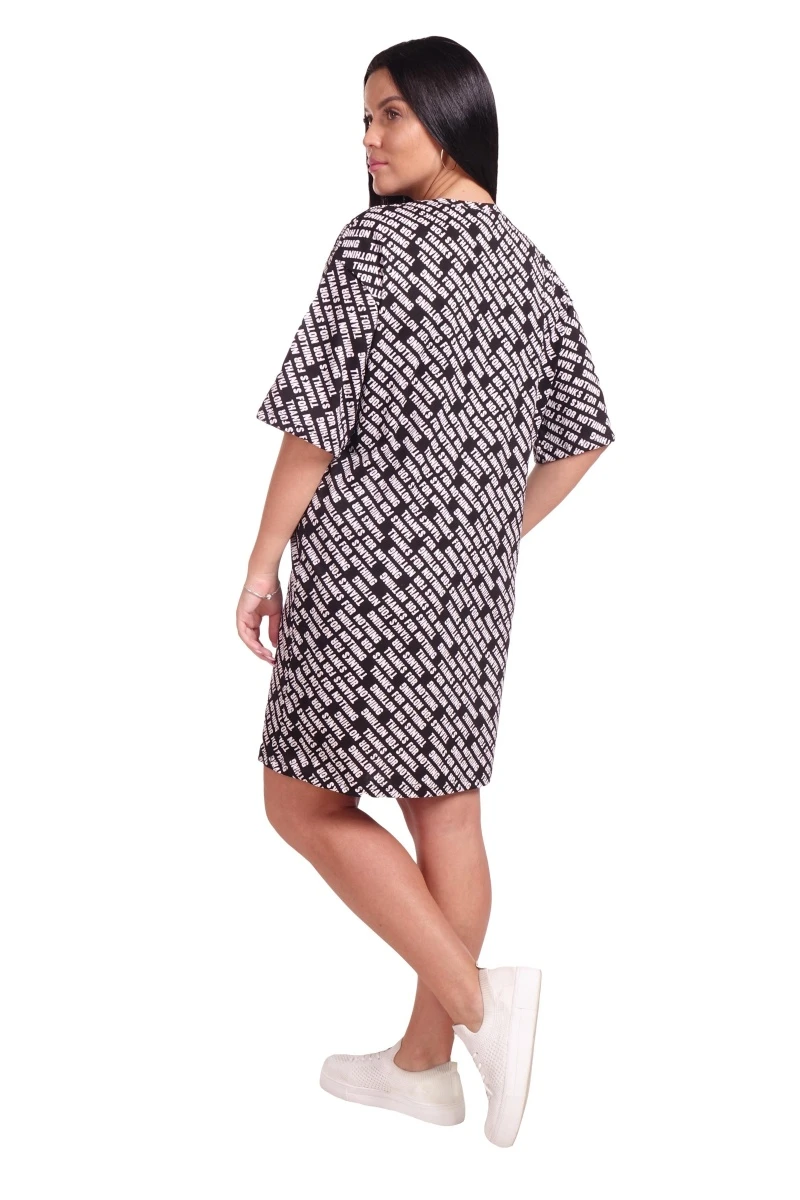 Туника "Аризона" черный, трикотаж