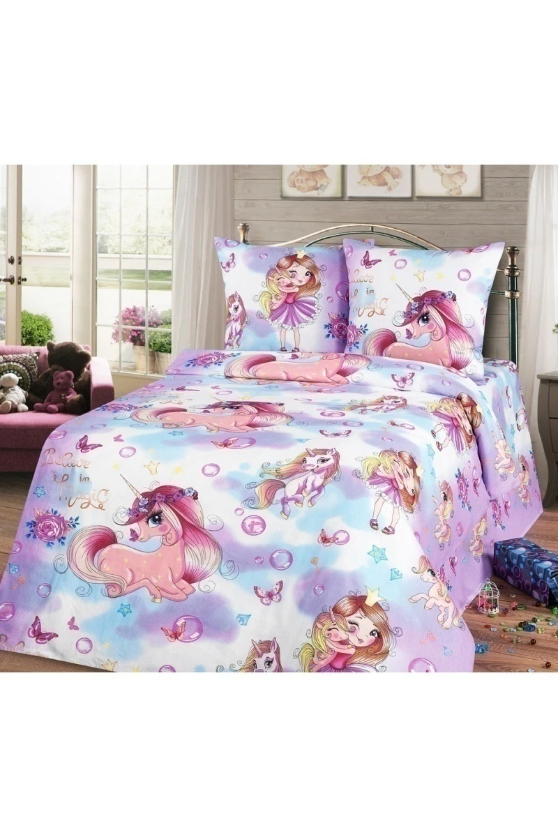 Простыня на резинке бязь "МИЛАН" "Мейджик" арт. 12199/1