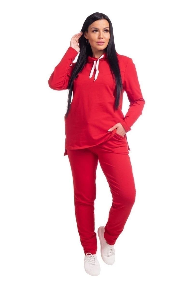Эффектный прогулочный костюм - SwankyTon - красный