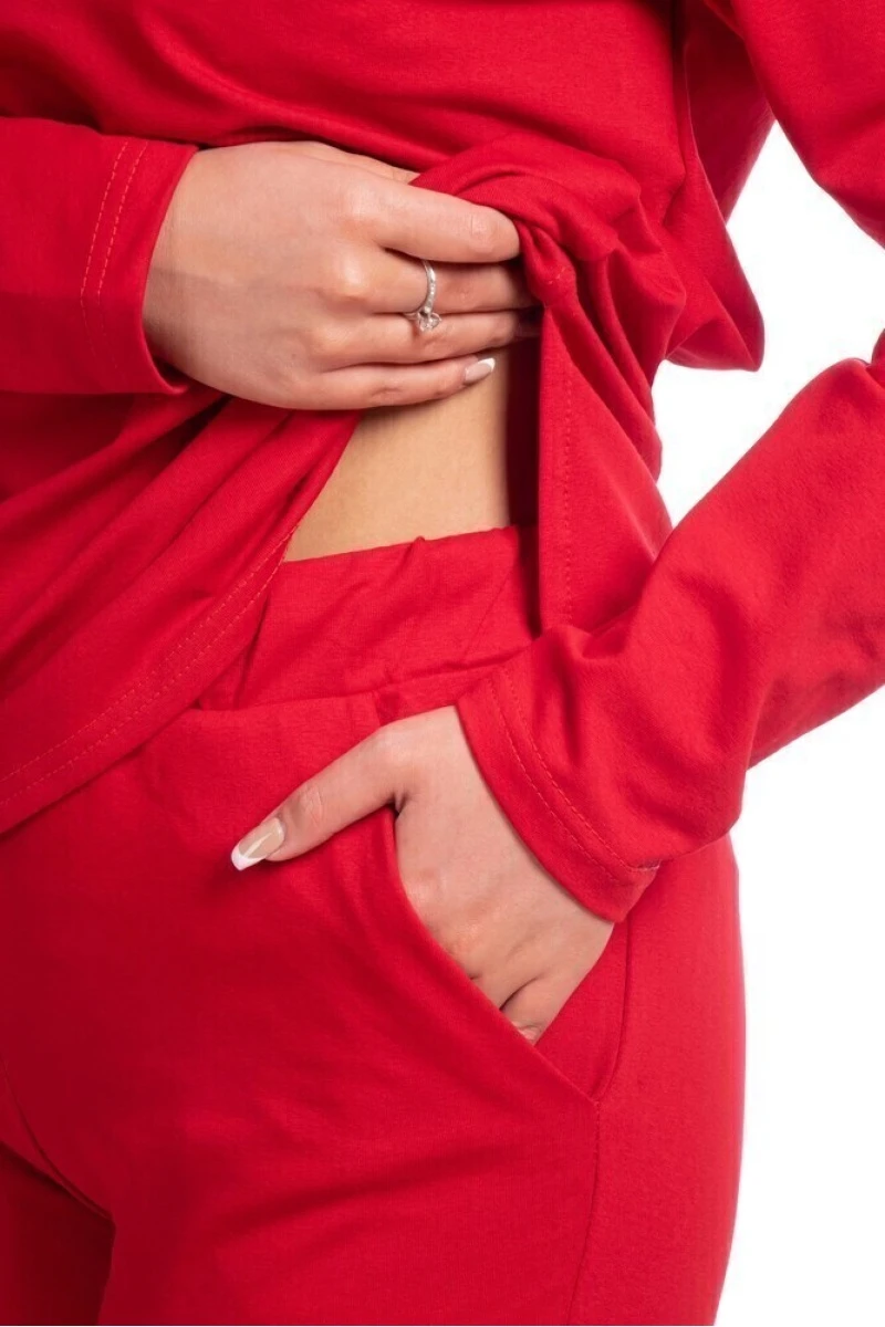 Эффектный прогулочный костюм - SwankyTon - красный