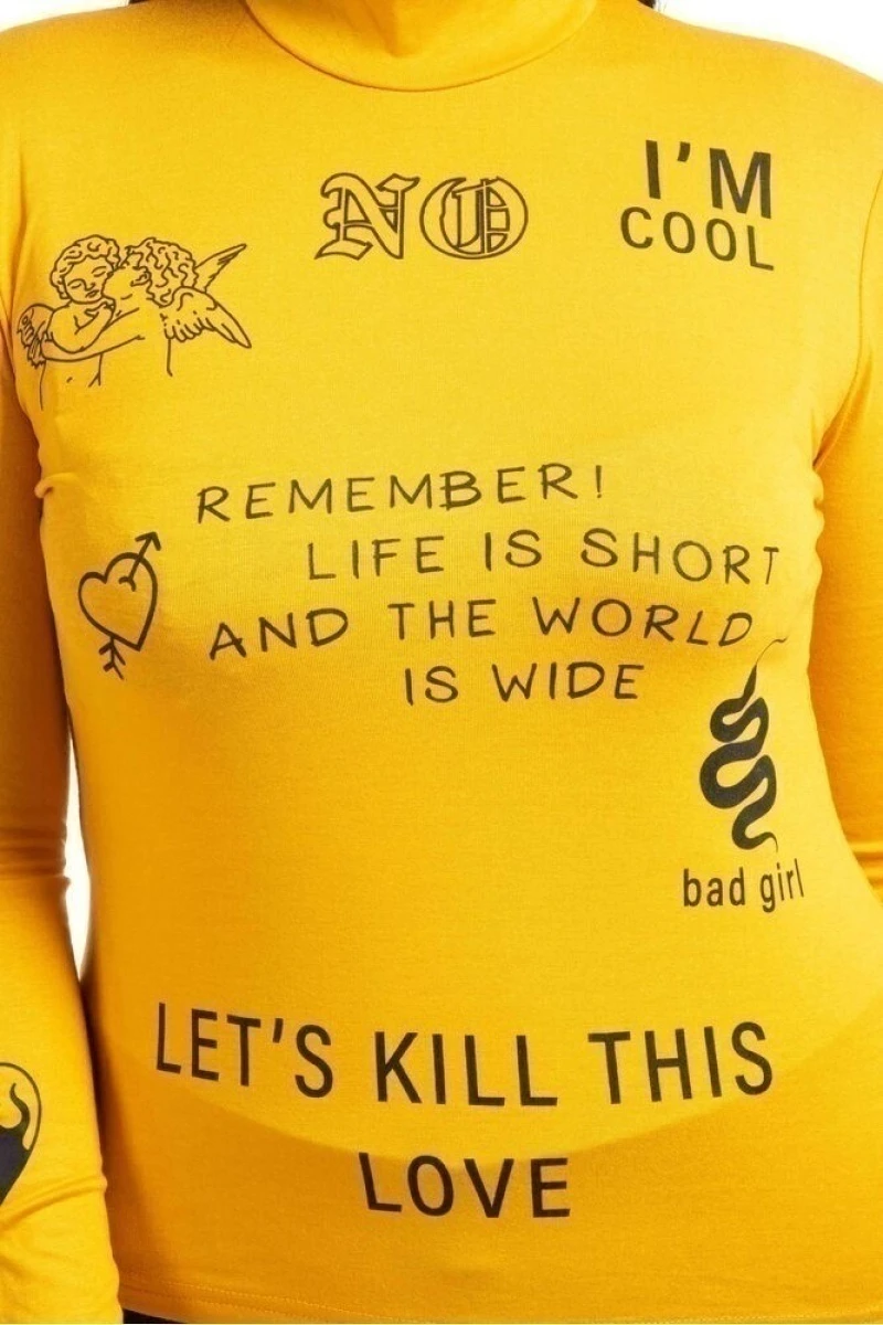 Футболка Ф 284 (горчичный)