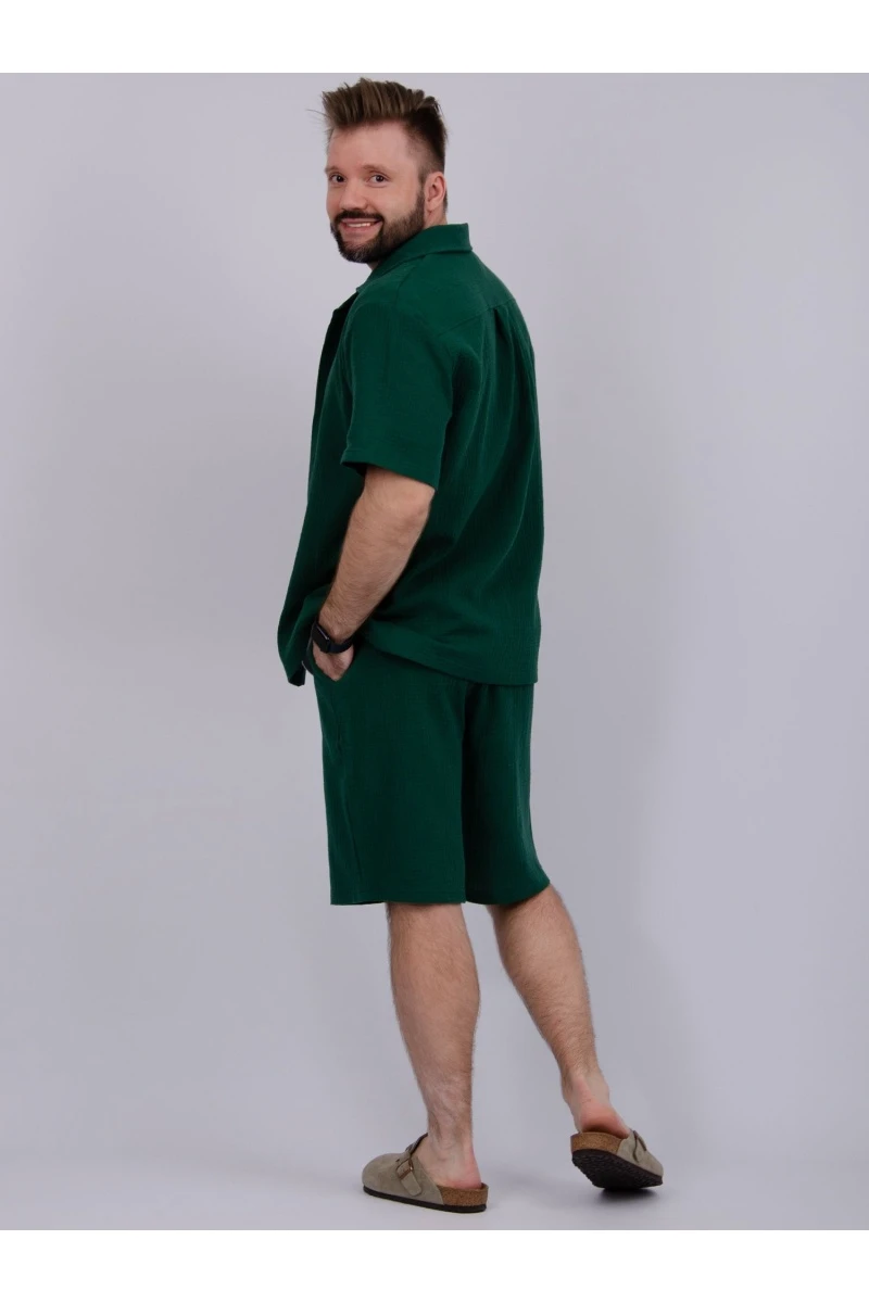 Костюм "Мэтью 2" зелёный, муслин