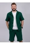 Костюм "Мэтью 2" зелёный, муслин