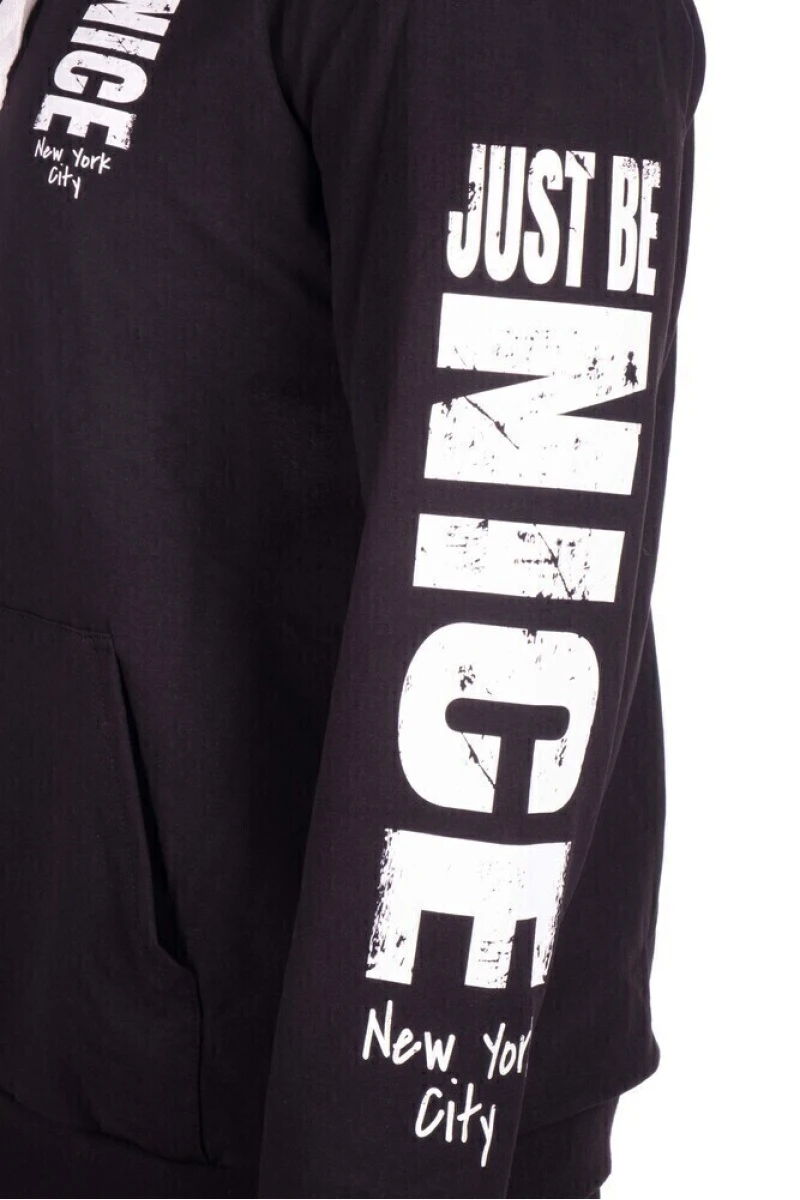 Черная мужская толстовка АСП58