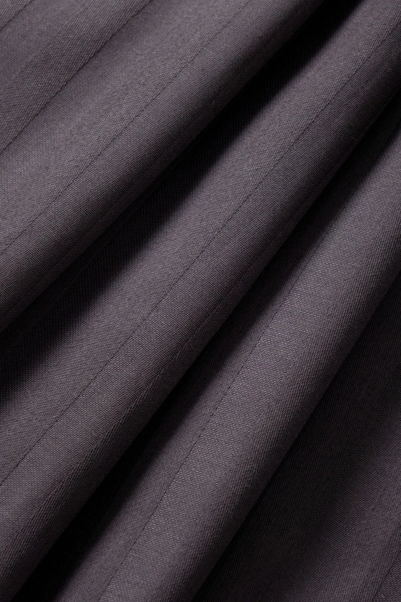 Простыня страйп-сатин "ЕА" 130г/м "ЕА-Графит" арт. 3910 (полоса 1*1 см) (240 см)