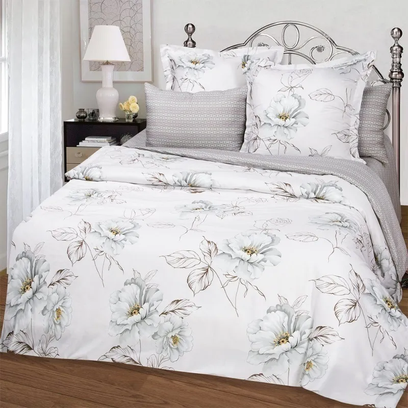 КПБ 4 "Диз" Российский сатин "Мадемуазель" комп. р. 2.0 сп. Евро арт. 9894-1