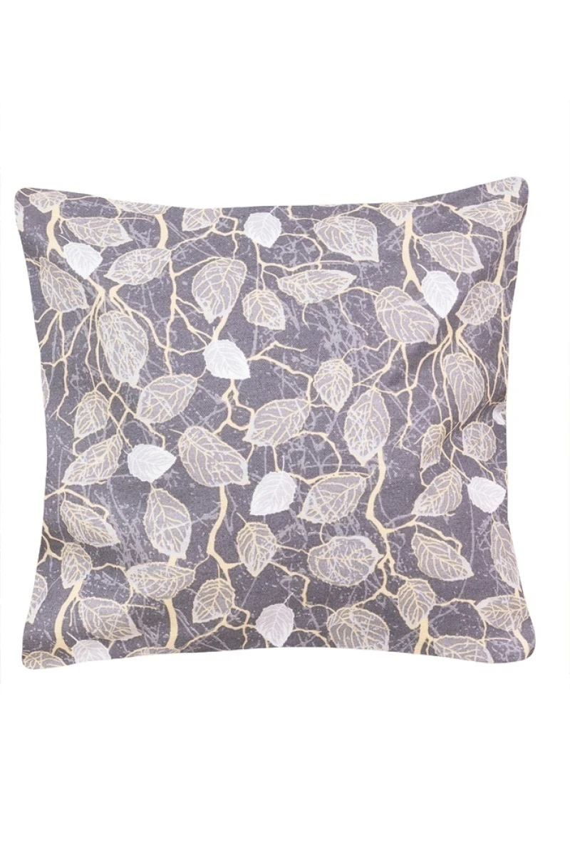 Декоративная наволочка на молнии из рогожки "ТТ" Листопад