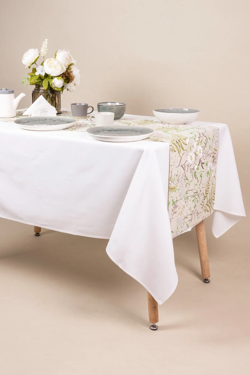 Дорожка полулен "ГП" Льняное лето