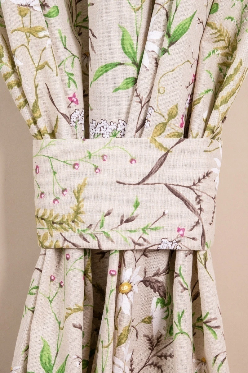 Комплект штор из полульна "ГП" Льняное лето