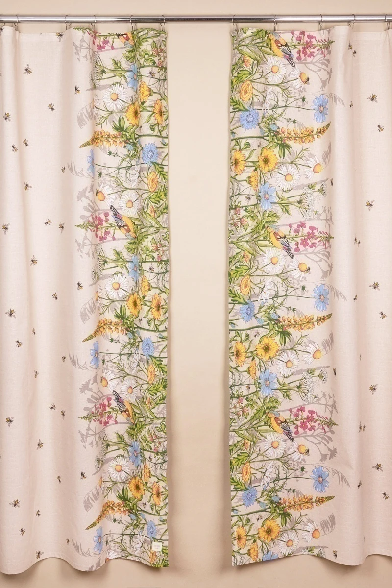 Комплект штор из полульна "ГП" Летние ритмы