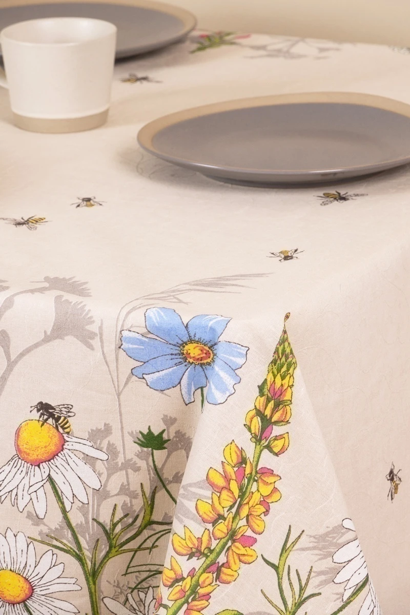 Скатерть полулен "ГП" Летние ритмы