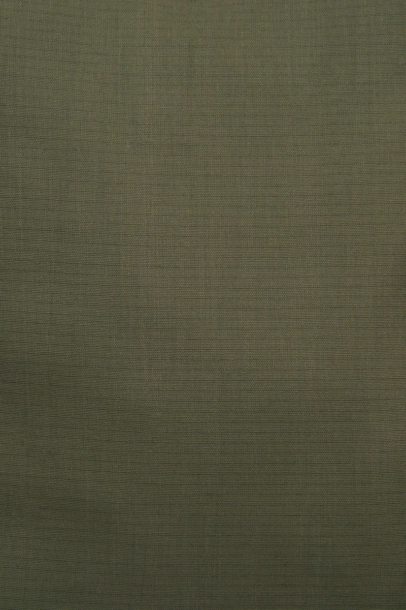 Декоративная наволочка на молнии полулен "ГОС" Хаки