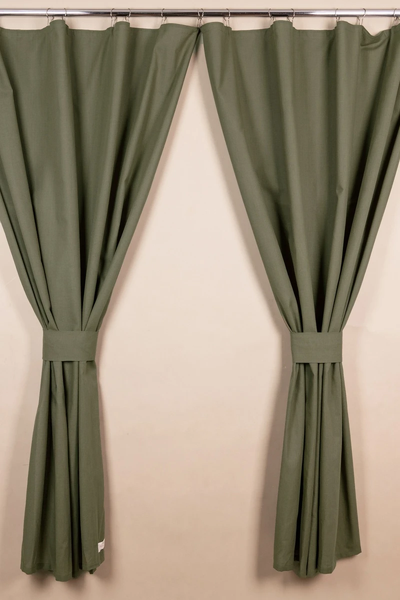 Комплект штор из полульна "ГОС" Хаки