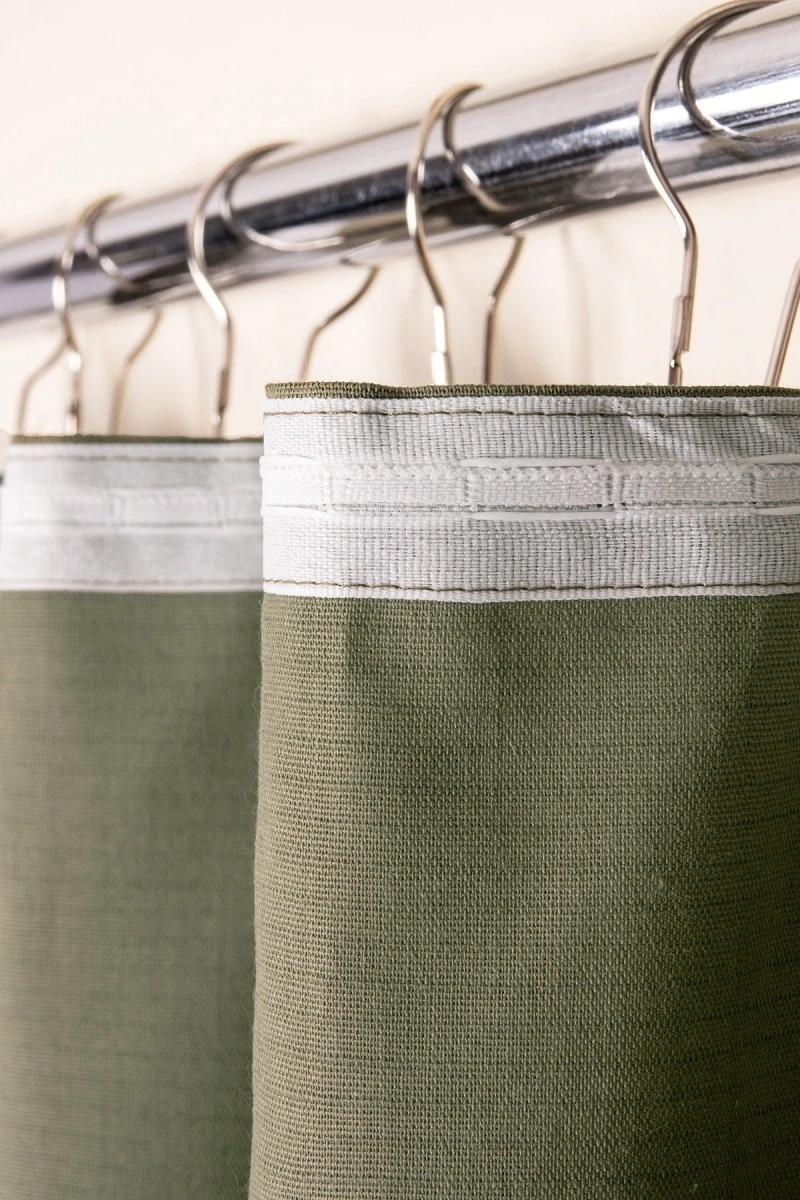 Комплект штор из полульна "ГОС" Хаки