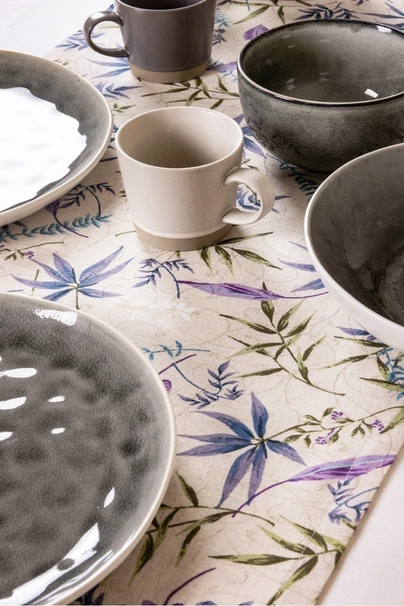 Дорожка полулен "ГП" Бамбук