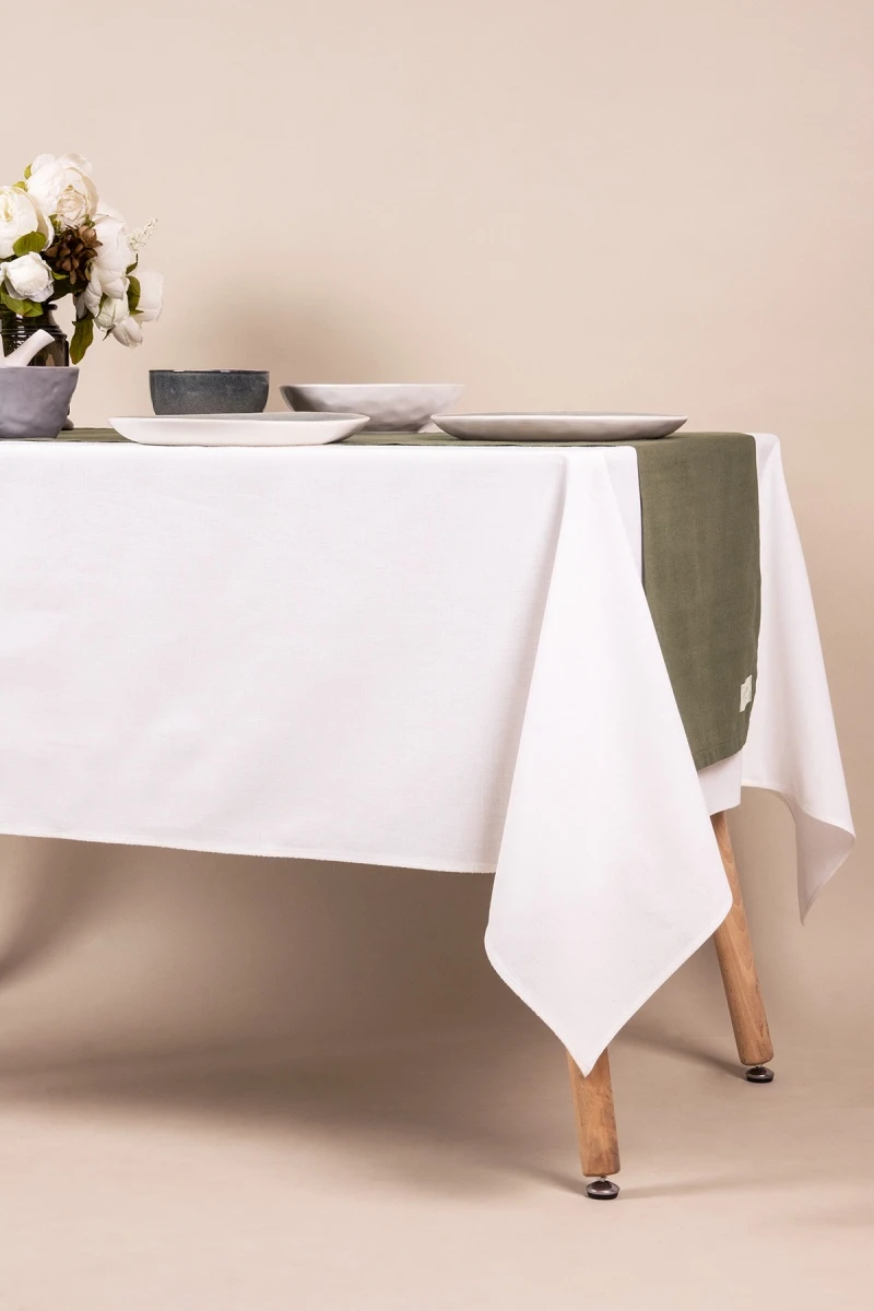 Дорожка полулен "ГОС" Хаки