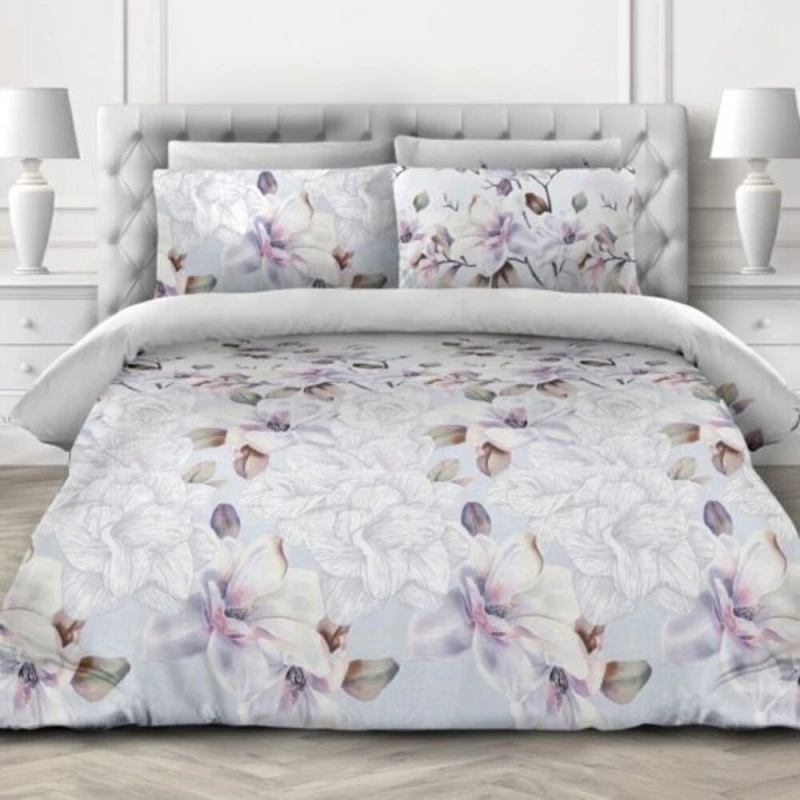 КПБ на пуговицах бязь Премиум ГОСТ "ХБК" 140г/м "Скарлетт" р. Евро 2 арт. 6466-1