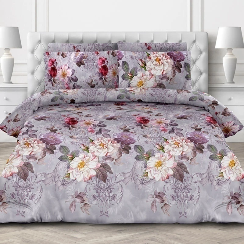 КПБ на пуговицах бязь Премиум ГОСТ "ХБК" 140г/м "Опиум" р. Семейный арт. 6647-1