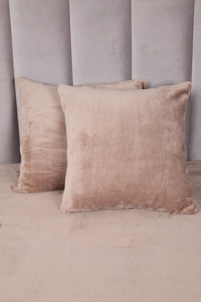 Наволочка плюш велюр арт. 003-ODN Карамель