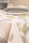 Скатерть полулен "ГП" Листья в танце