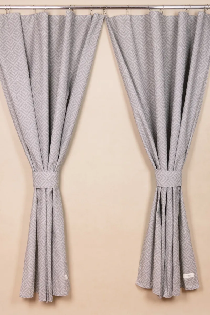 Комплект штор из рогожки "ТТ" Купол (мокко)