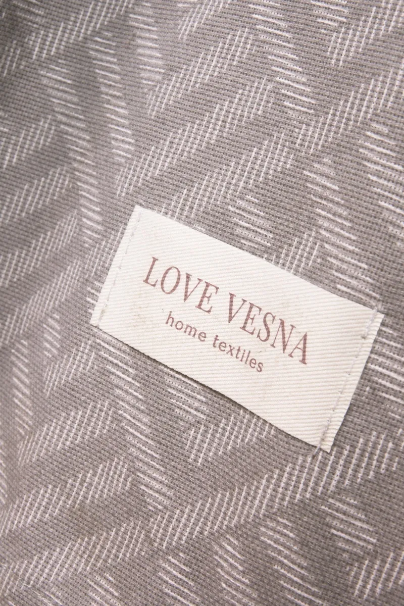 Комплект штор из рогожки "ТТ" Купол (мокко)