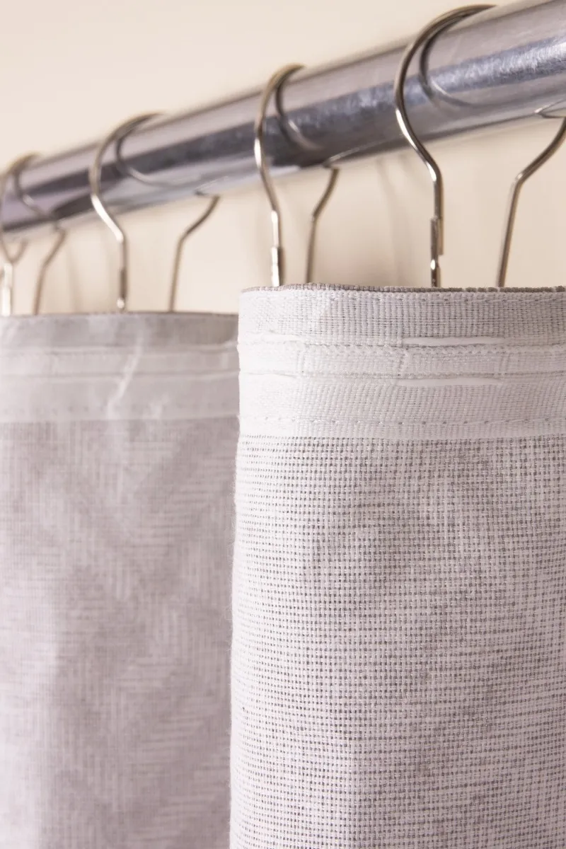 Комплект штор из рогожки "ТТ" Купол (мокко)