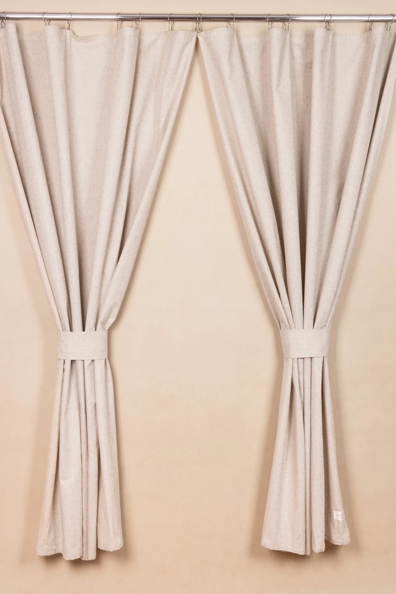 Комплект штор из полульна жаккард "ГП" Поэма