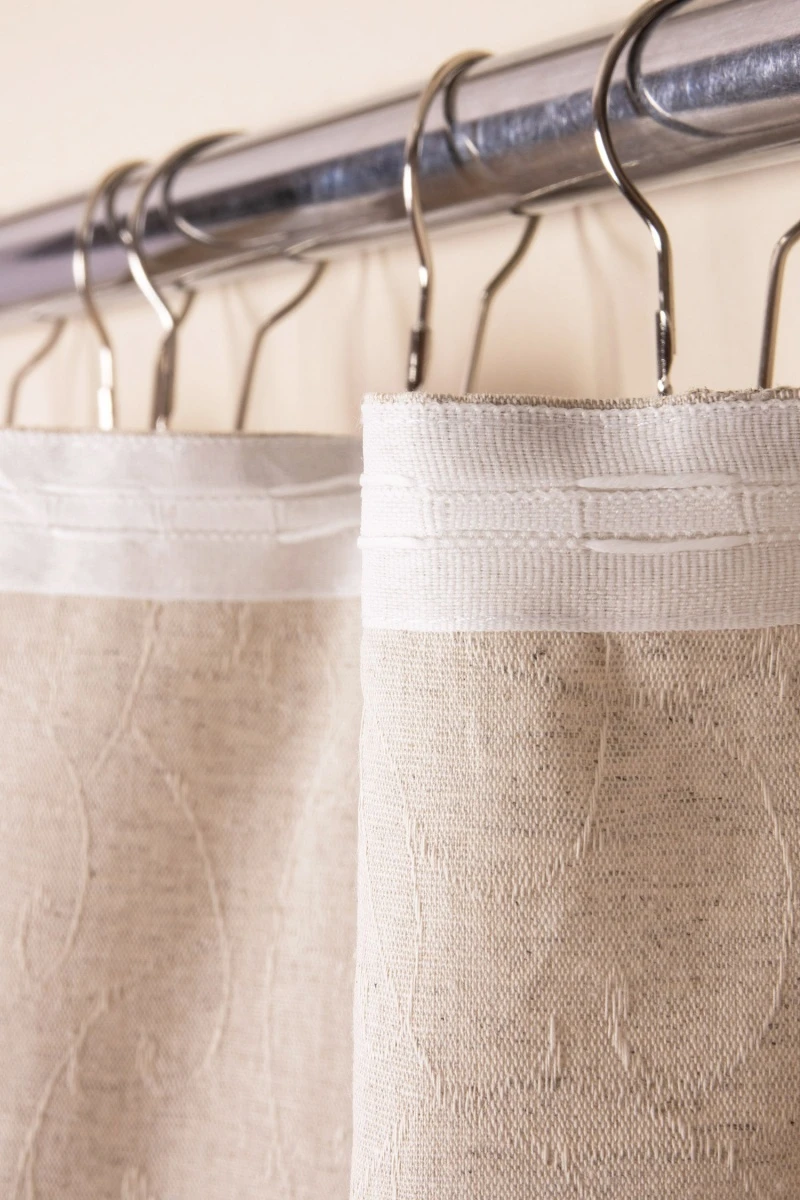 Комплект штор из полульна жаккард "ГП" Поэма