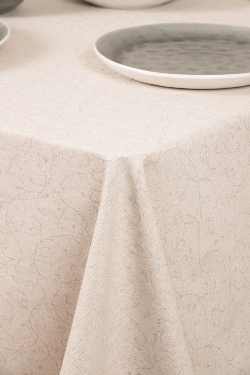 Скатерть полулен жаккард "ГП" Поэма 
