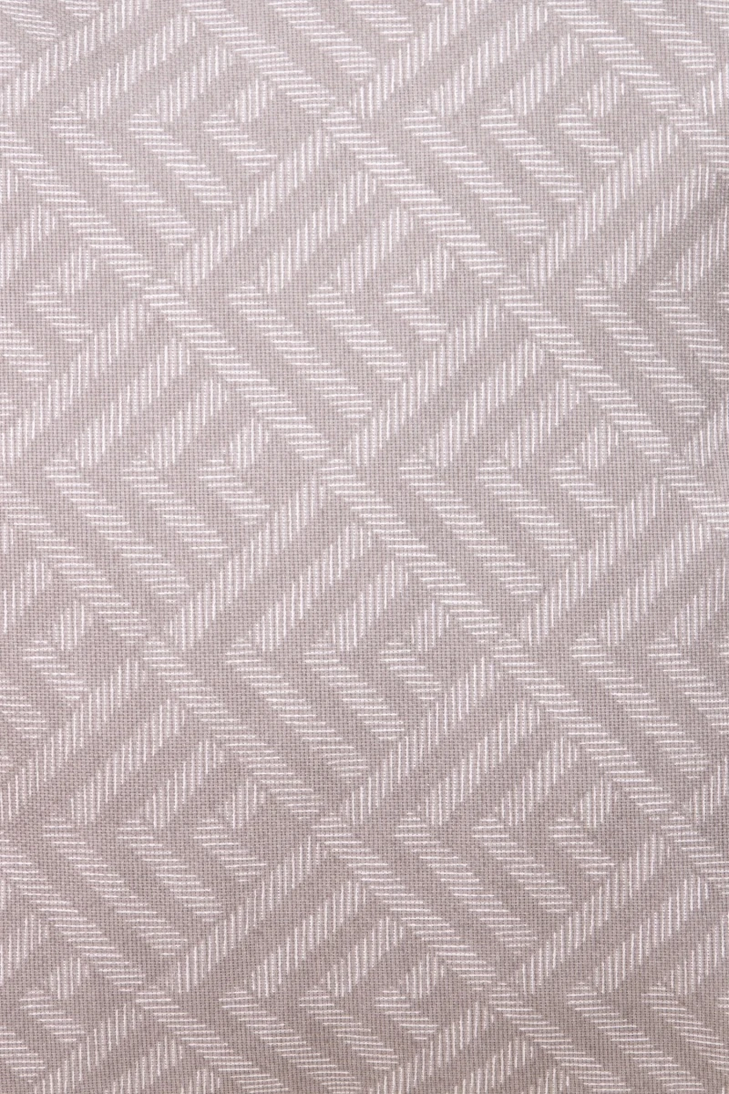 Декоративная наволочка на молнии из рогожки "ТТ" Купол (мокко)