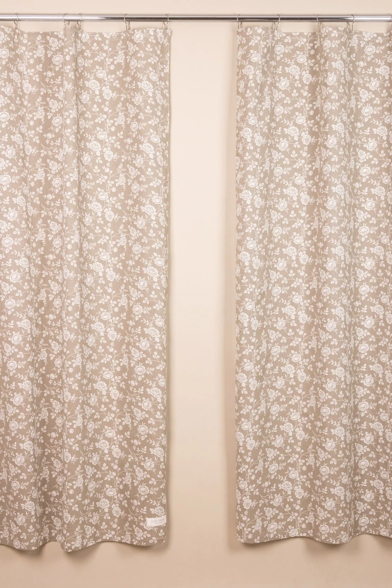 Комплект штор из рогожки "ТЛ" Рози (песочный)