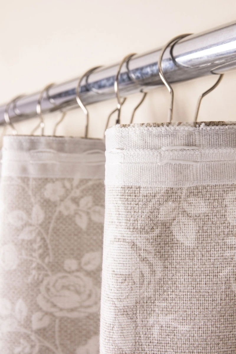 Комплект штор из рогожки "ТЛ" Рози (песочный)