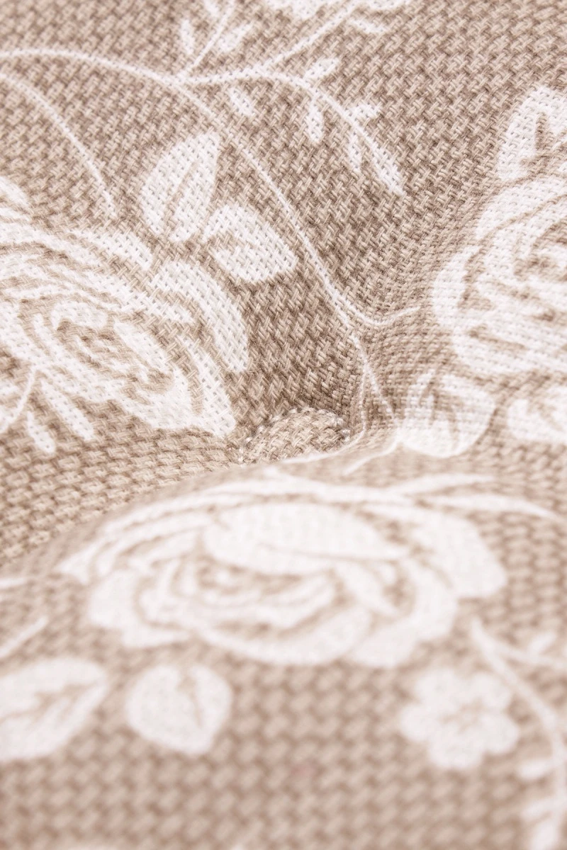 Подушка на стул из рогожки "ТЛ" Рози (песочный) арт. 10383/2 (М-9)